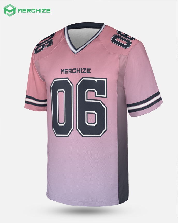 Allover Print Vneck Short Sleeve Jersey Print On Demand Merchize