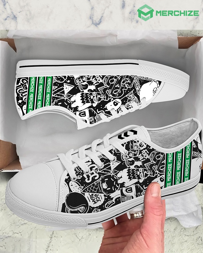 Low Top Canvas Shoes (Made in China) Print On Demand