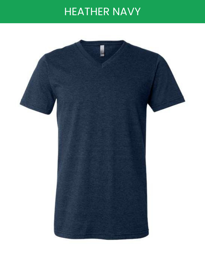 Unisex V-neck T-shirt Bella Canvas 3005 (Made in US) - Print on demand ...