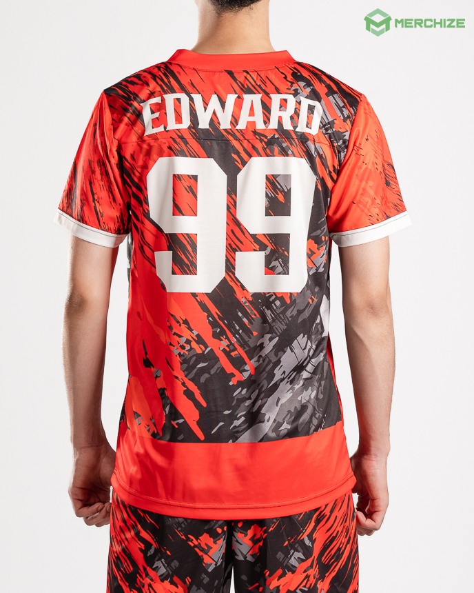 Allover Print Football Jersey Print On Demand Merchize
