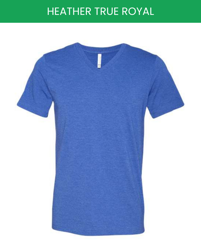 Unisex V-neck T-shirt Bella Canvas 3005 (Made in US) - Print on demand ...